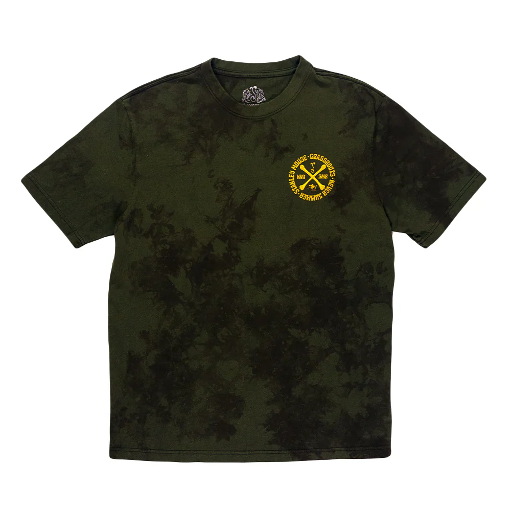 Stanley Mouse Mandolin Jester Dyed T-Shirt - Image 3