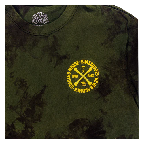 Stanley Mouse Mandolin Jester Dyed T-Shirt - Image 4